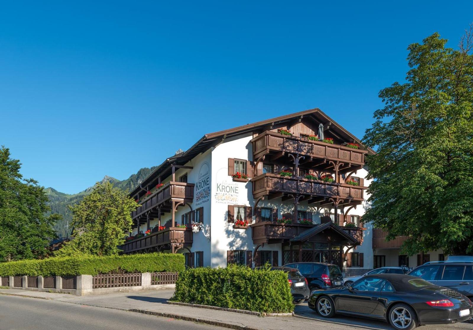 Hotel Krone Tirol Reutte Exteriör bild